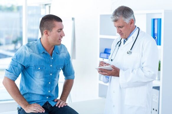 Prostatitis kronikoa izateko medikua ikustea